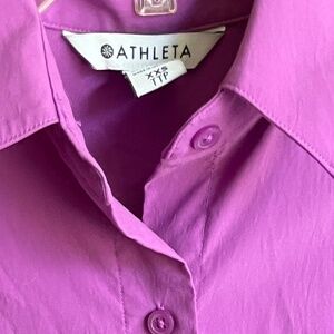 PRICE DROP! Athleta Women's XXS Long Sleeve Button Up Shirt